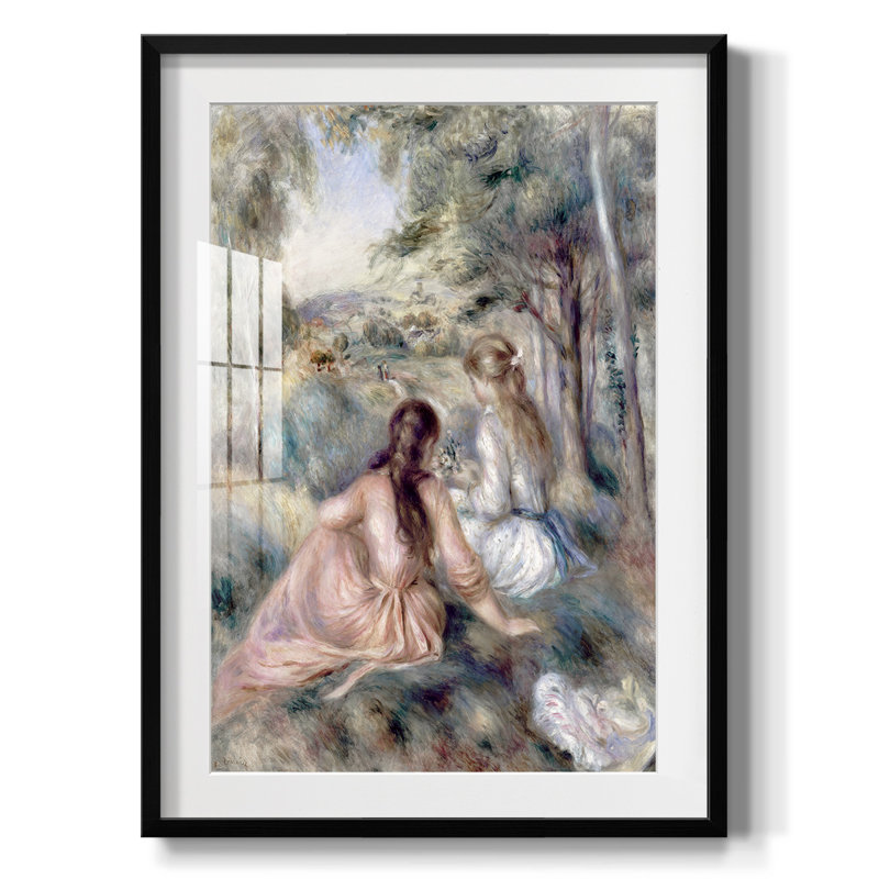 Estes Park - Toile tendue avec châssis, H 28,5 po x l 20,5 po, Noir