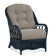 Chaise avec accoudoirs en rotin Everglade