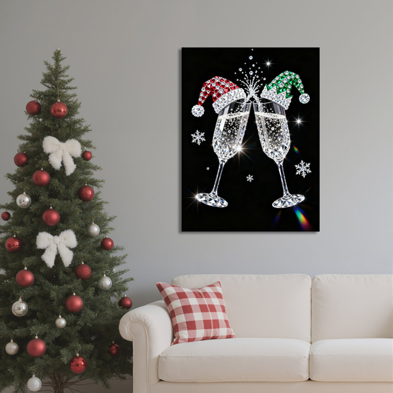 Toast Toast, art mural, H 18 po x l 12 po