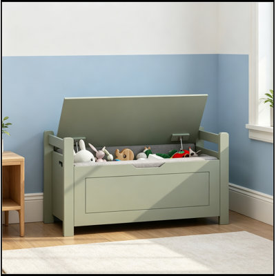 Banc avec rangement rabattable et siège souple
