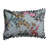 Appliqued and Embroidered Cotton and Velvet Pillow Cover