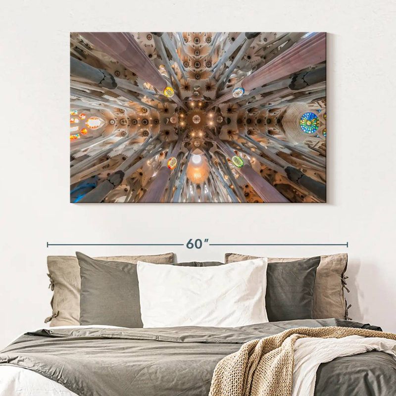 Plafond La Sagrada Familia II, H 34 po x l 51 po