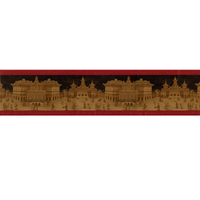 Bordure de papier peint L 15 pi x l 10,25 po