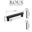 ROUS Hardware Mid-Century Modern Cabinet Handle-188475082