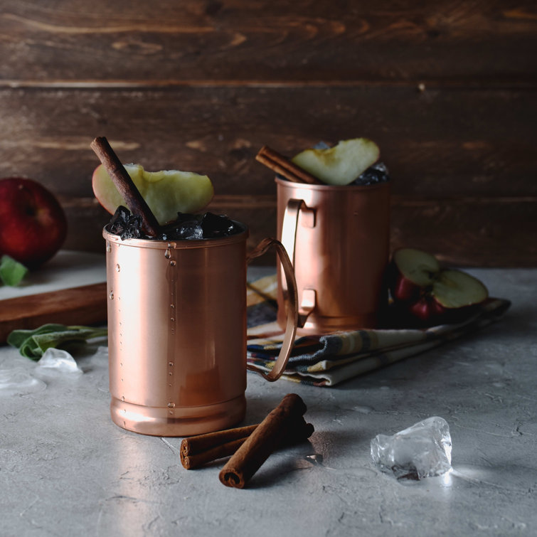 Set of 2 Engraved Copper Mugs - Alchemade