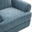 Fauteuil inclinable manuel à bascule pivotant avec dossier réglable, fauteuil rembourré pour le salon, la chambre à coucher et la chambre de bébé-1608916065