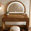 Coiffeuse 39 "avec miroir et écran tactile, coiffeuse avec tiroir pour chambre à coucher-797493929