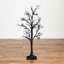Arbre de Noël artificiel pré-éclairé avec 24 lumières DEL mauves-863714720