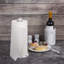 White Marble 12.5" Paper Towel Holder