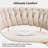 Swivel Bar Stools Set Of 4, Counter Height Bar Stools With Low Back, Velvet Adjustable Height Barstools, Gold Bar Stools For Kitchen Island, Pub-896329390