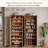 36-Pair Slatted Shoe Storage Cabinet-651825222