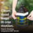Solar Bug Zapper Lantern with 360º Easy-Clean Brush