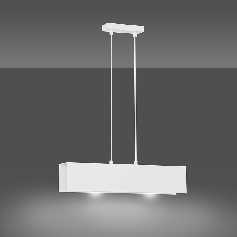 Zio 2 - Light Kitchen Island Pendant, White