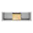 Pawley 72"'' Double Bathroom Vanity Base in Grey Only-76034501