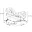Chaise berçante rembourrée Kimbro-1649525834