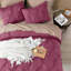  Luxurious Microfiber Pintuck Design Duvet Cover With Pillowcases -123432743-123432752