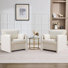 32.7'' Oversized Chenille Accent Chair(Set of 2)