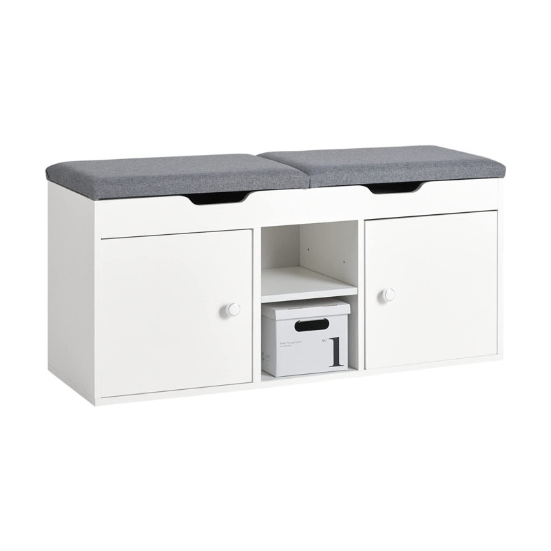 4 Pair Shoe Storage Bench