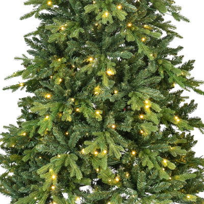 Pre-Lit Spruce Christmas Tree