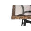 3 tabourets de bar d'extérieur - chaises et table en verre pour jardin, piscine et balcon