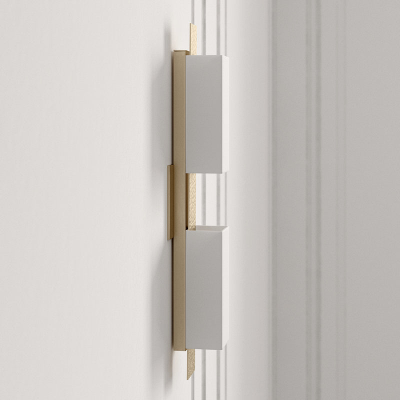 Oceanus 2 Light Sconce, Soft Gold