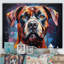 Boxer Boldness III sur toile-1103338898-1103338901