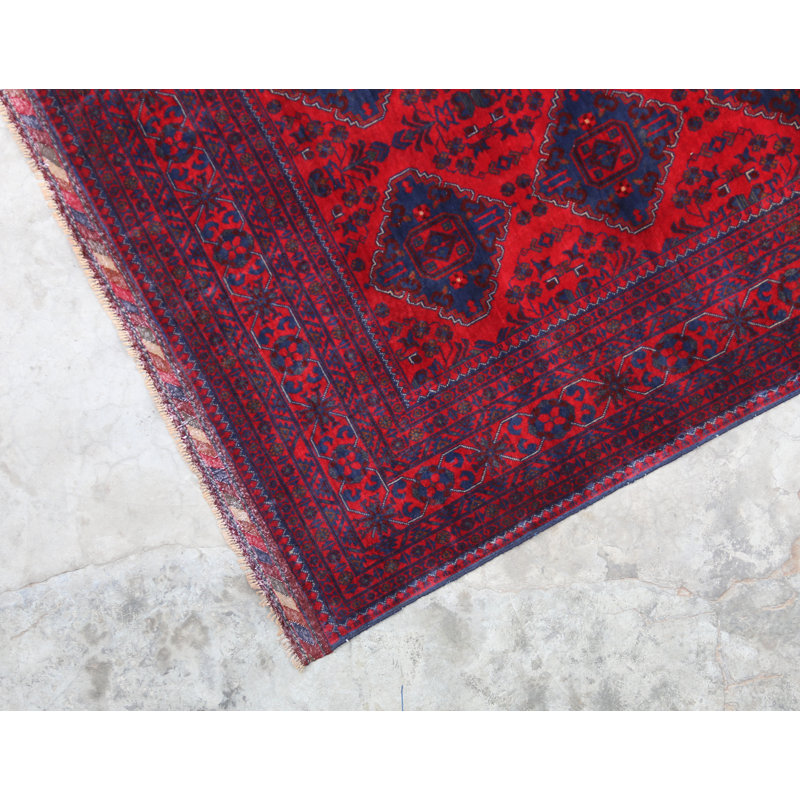 Wool Moroccan Area Rug, Rectangle 8'1" x 10'9"