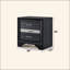 3 Drawers Nightstand Finished With Glittery Decorative Trim