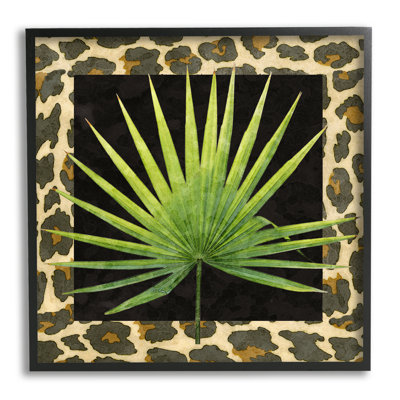 " Leopard Pattern Leaf " by Alonzo Saunders