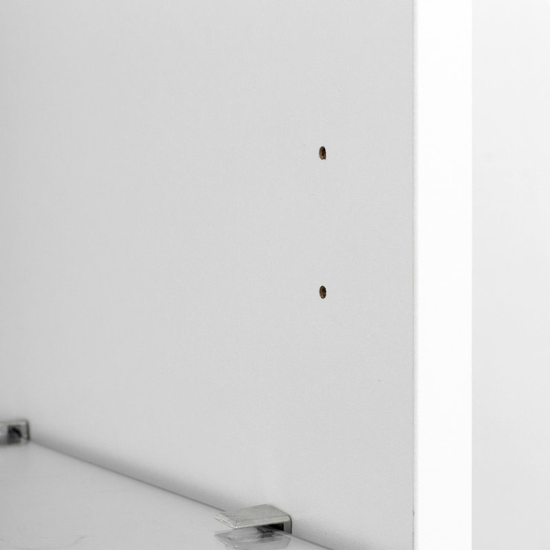 Side Cabinet With Aluminum Strip Lamp