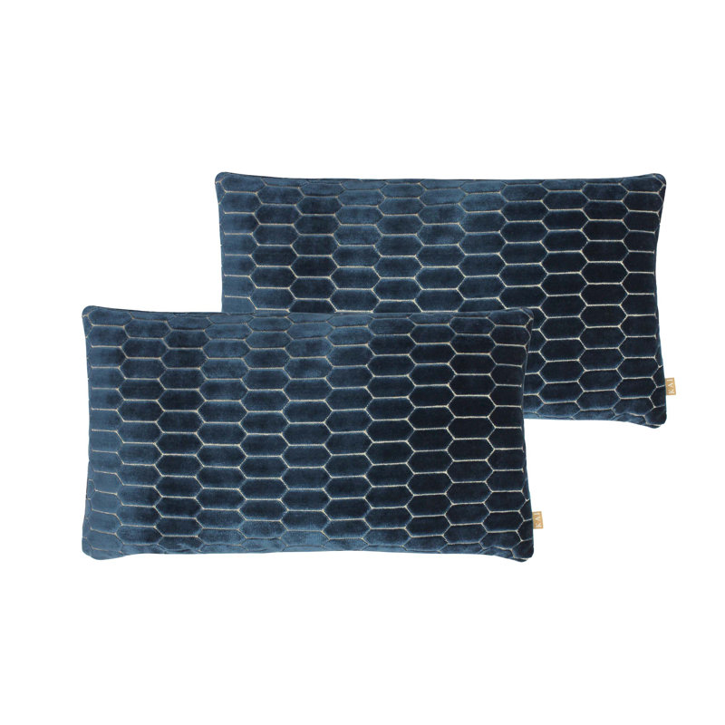 Geometric Rectangular Cushion, Riviera