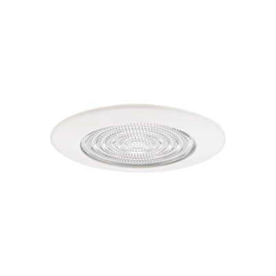 6'' White Shower Recessed Trim