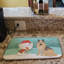 Tapis de séchage labrador Snowman Christmas-38439391