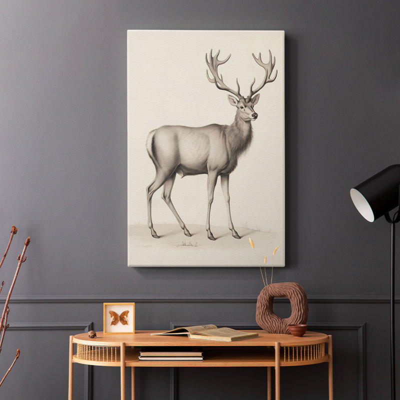 Imprimé animalier rétro III - galerie Cavas, H 36 po x l 24 po