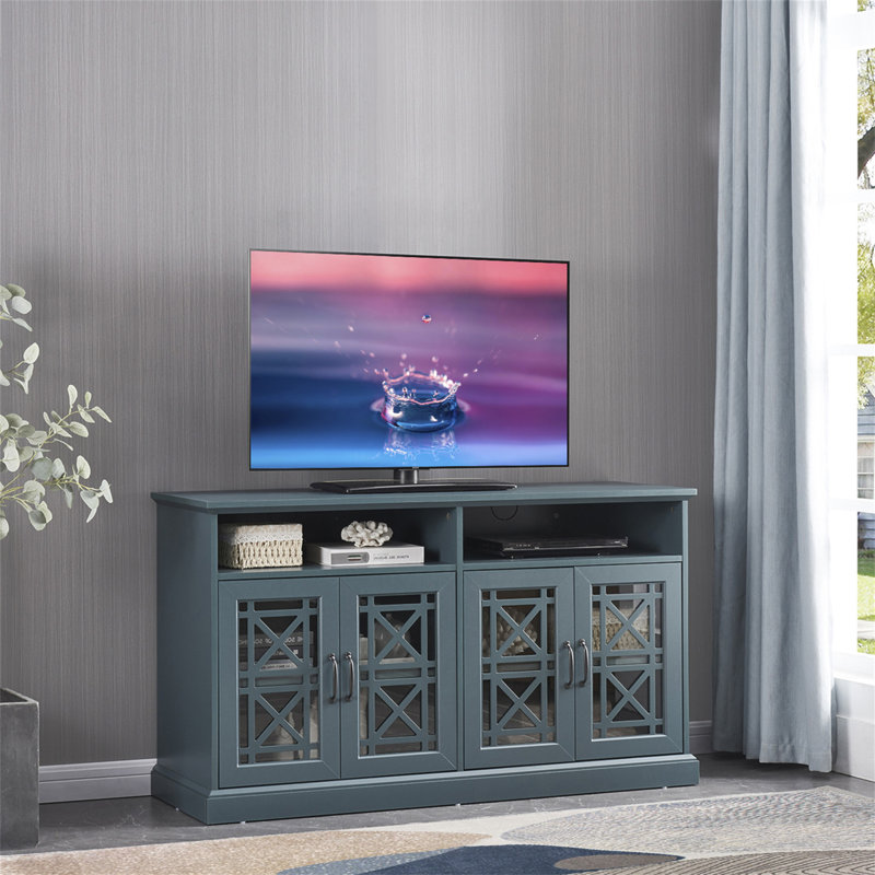 Console, canapé avec 2 armoires et tablettes