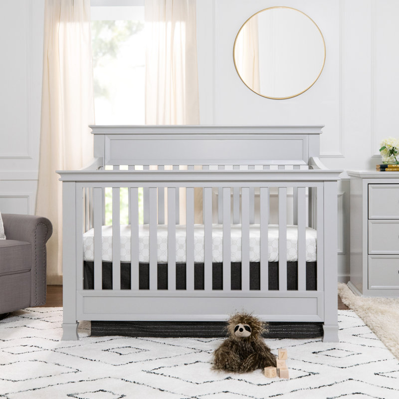 Lit de bébé convertible 4-en-1 Foothill, Gris nuageux