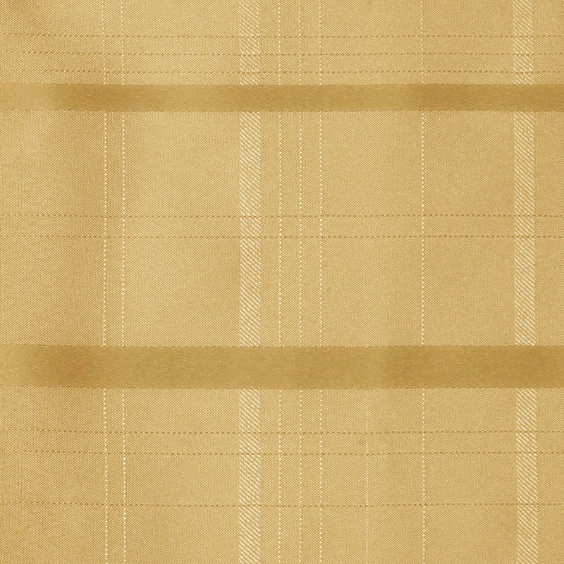 Ramiro Plaid Jacquard Square/Rectangle Tablecloth, Ribbon Gold, 70" L x 52" W