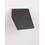 Black Integrated LED Outdoor Flush Mount