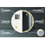 Huldar Glass Flat Wall Mirror