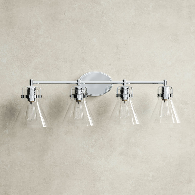 Urbana Dimmable Vanity Light, No, Polished Chrome, 4