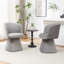 Chaise rembourrée pivotante en velours Dantzler-1966709620
