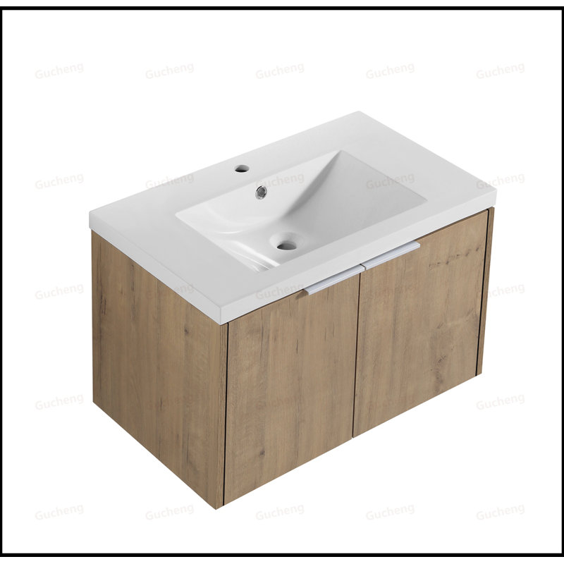 30Inch Soft Close Doors Bathroom Vanity With Sink, 30"