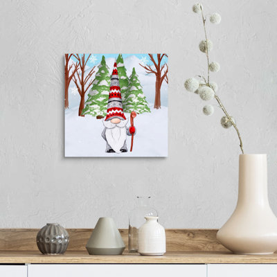 «Fun Hat Gnoming Around I», peinture sur toile tendue