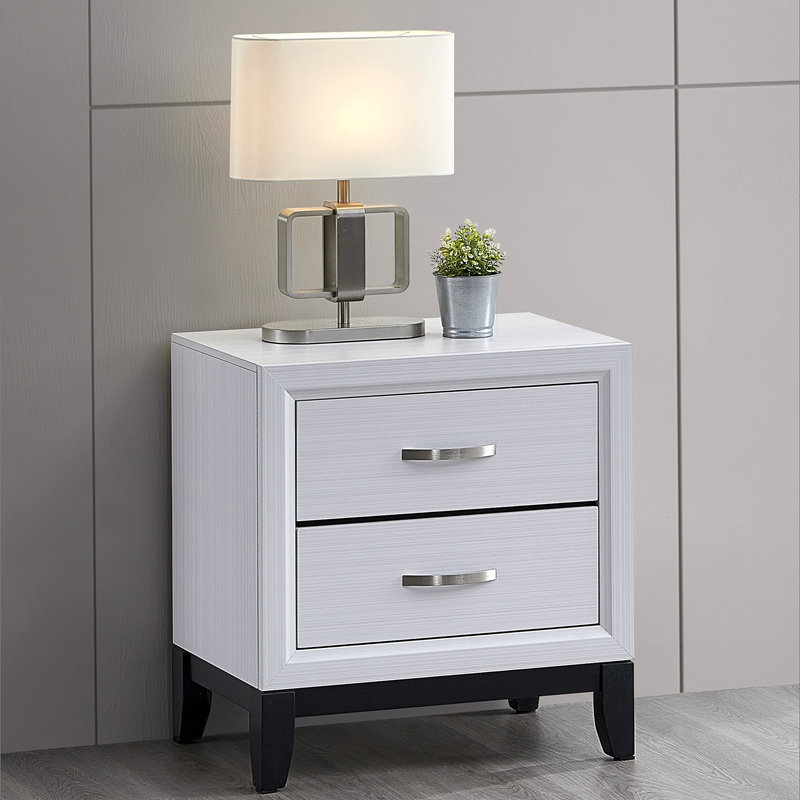 Nightstand , White, White