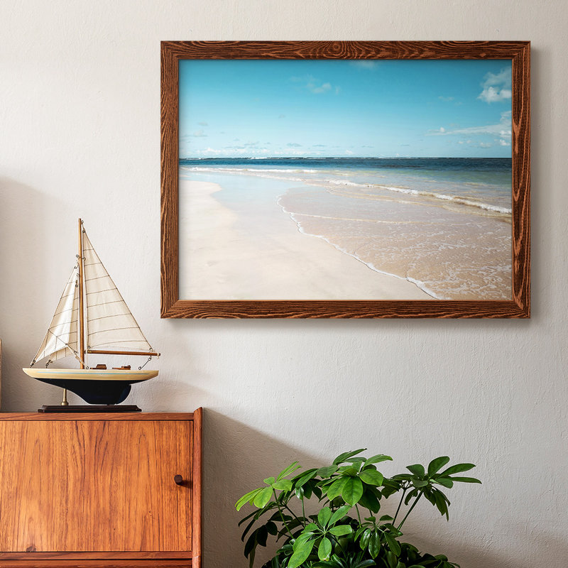 Sugar Sand Beach, reproduction d'art sur toile, Érable, H 14 po x l 20 po x P 1,5 po