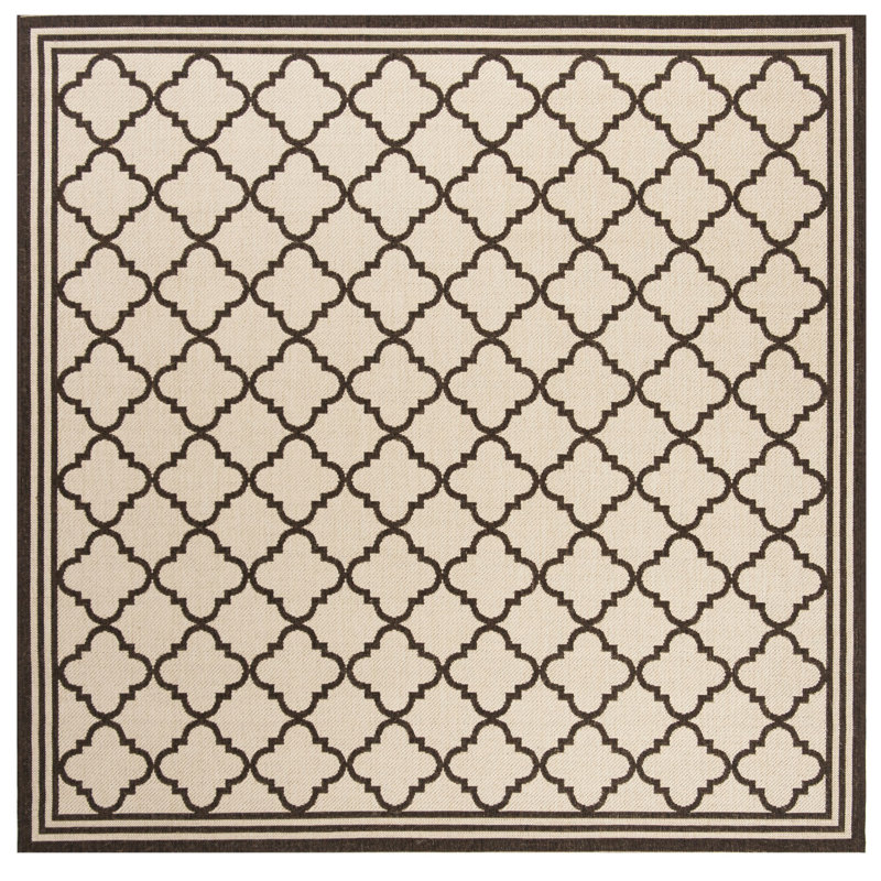 Ferrill 100 Performance Geometric Rug, Square 6'7"
