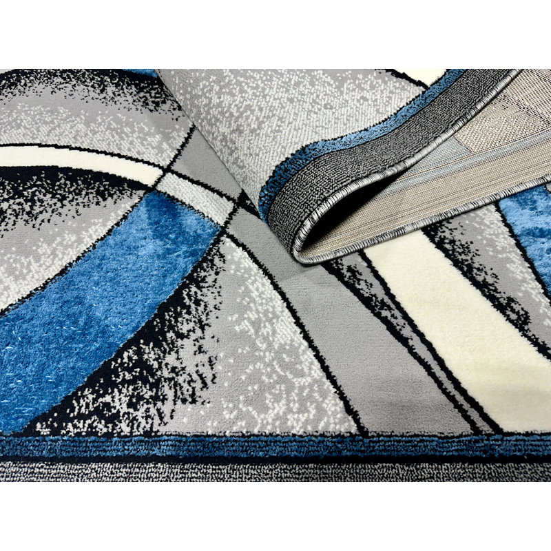Ciceri Modern Abstract Contemporary 5X7 Rug For Living Room Bedroom