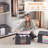 3 Packs Clothes Storage Bag, Storage Bins For Clothes, Blankets, Comforters, Foldable Clothing Storage With Reinforced Handle, Sturdy Zipper, Closet Organizer With Clear Window, Gray