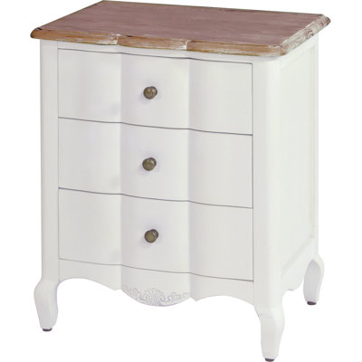 Solid Wood End Table