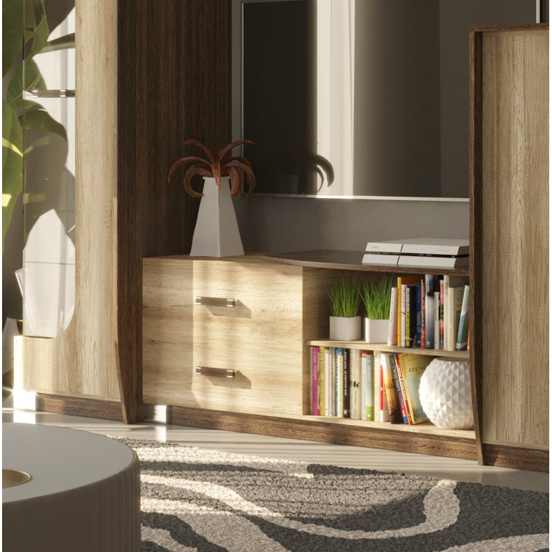 Vannesa TV Stand for TVs up to 88"